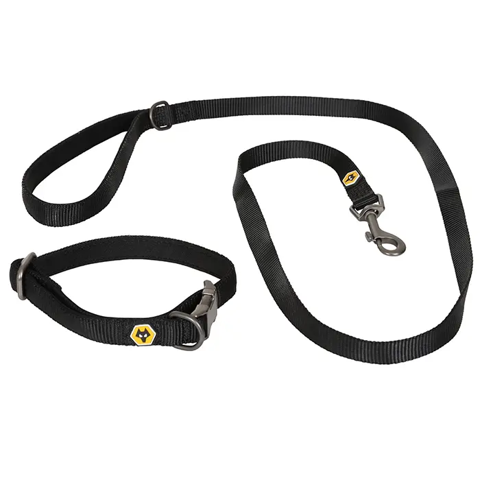 Wolverhampton Wanderers Store | Shop Official Wolves Collar & Lead Set – Small Wolves Gear